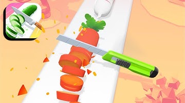 Perfect Slices! Very Satisfying And Relaxing ASMR Slicing Game