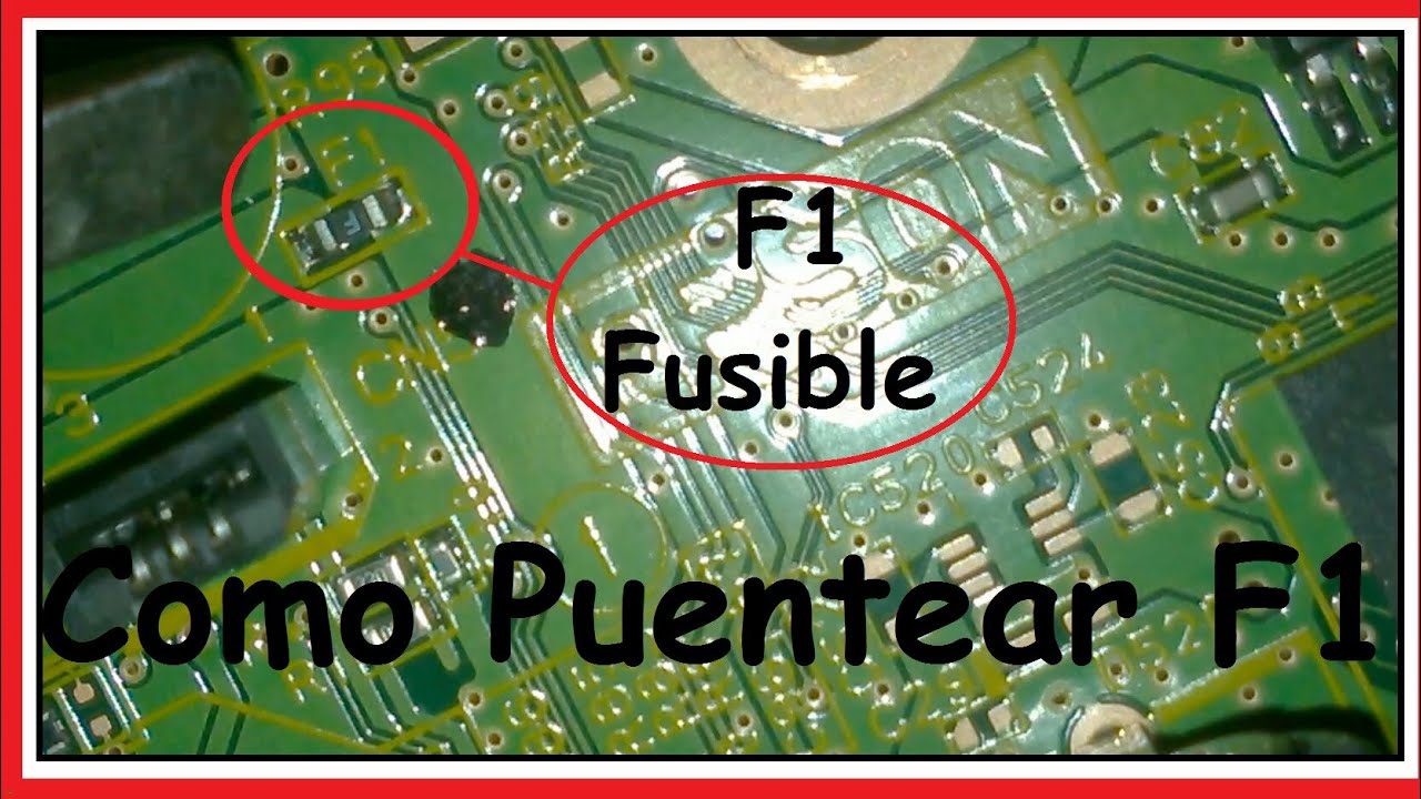 Como puentear fusible F1 Epson XP-211 | Alejandro Ale - YouTube