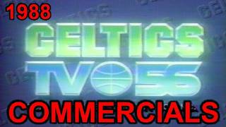 1988 - COMMERCIALS from WLVI TV-56 (Celtics vs Nuggets 2/17/1988) w/ 10 O'Clock News