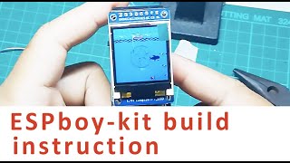 ESPboy1 build instruction (get PCB at EasyEDA)