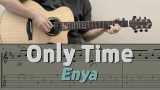 Only Time / Enya (Guitar) [Notation + TAB]