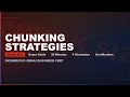 Chunking Strategies and Embedding Context-Length Tradeoffs | Databricks GenAI Engineer Cert