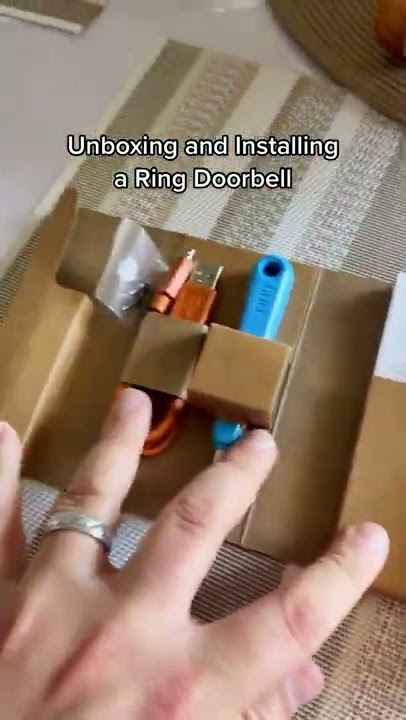 How to install a Ring Doorbell 🔔 #shorts #howto #viral