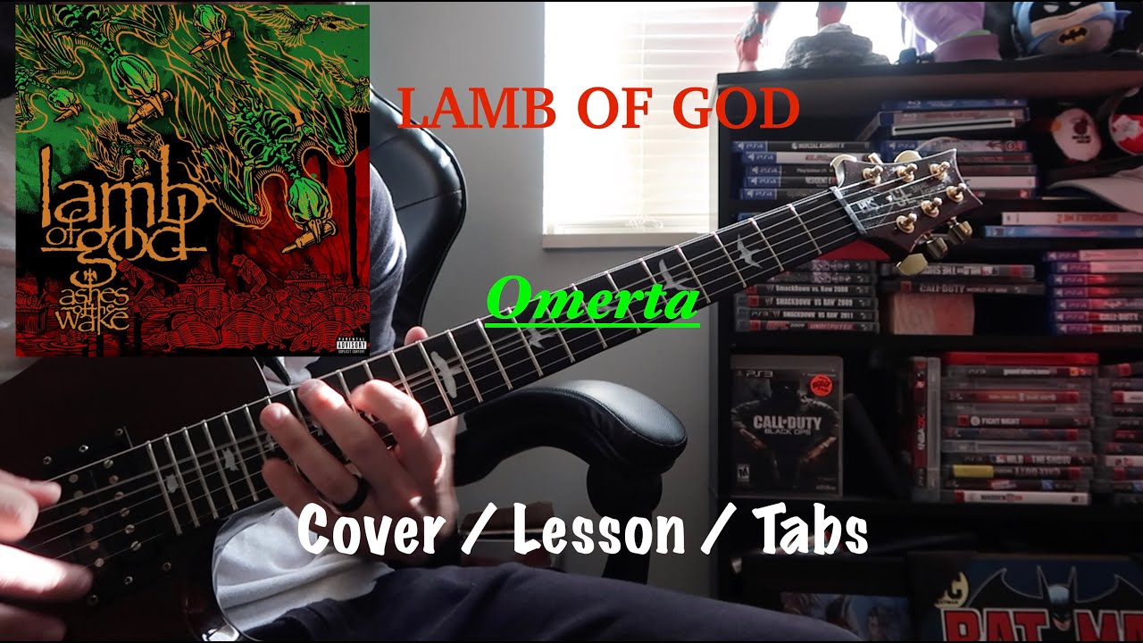 Lamb of God Omerta GUITAR COVER / TABS YouTube