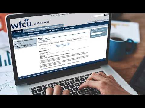 How to update contact information with WFCU Credit Union Online Banking.  .