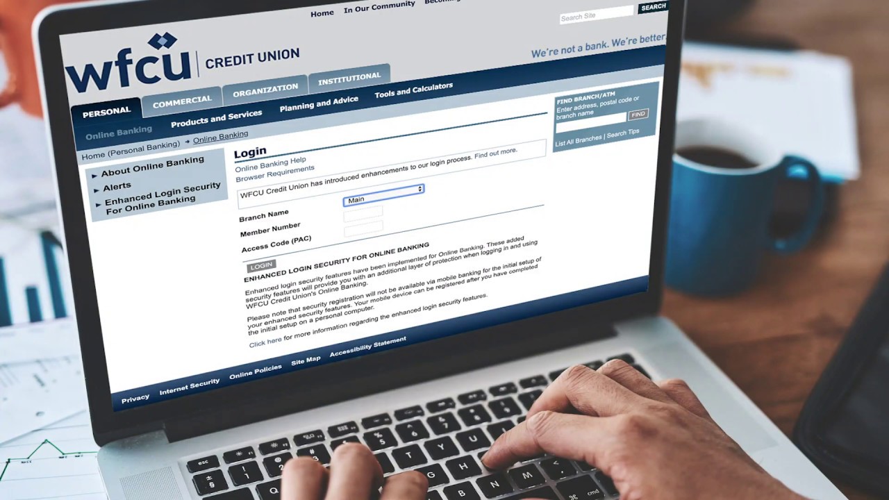 How to update contact information with WFCU Credit Union Online Banking