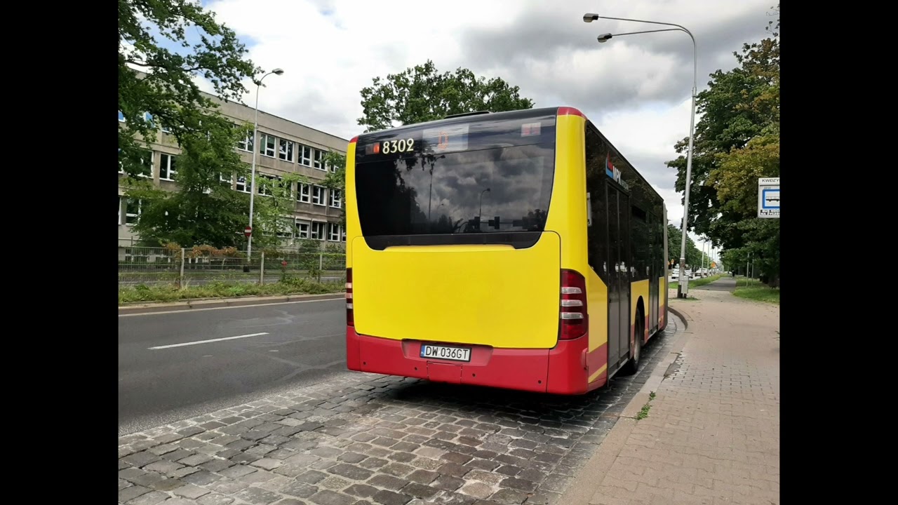 [Sound] Mercedes-Benz Citaro O 530 G FL #8302 | MPK Wrocław [🚍D]