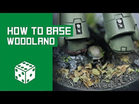 Come fare Forestale Basi - Miniature Basing Tutorial