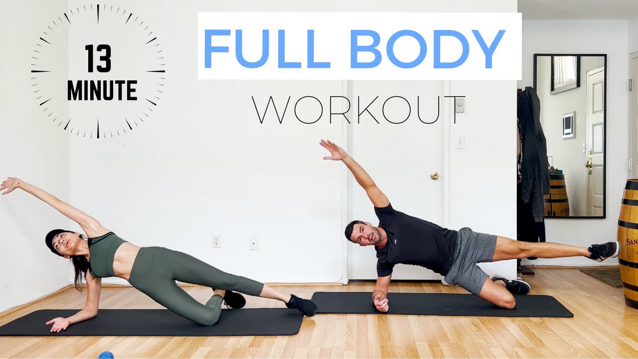 13 MIN ELEVATE YOUR HEART RATE FULL BODY WORKOUT YouTube