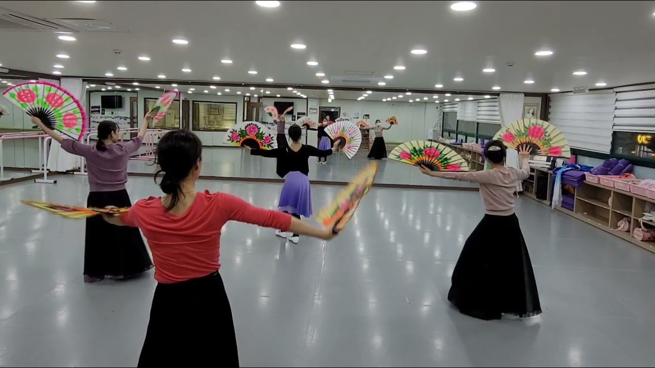 (성인전통반) 김백봉류 부채춤 