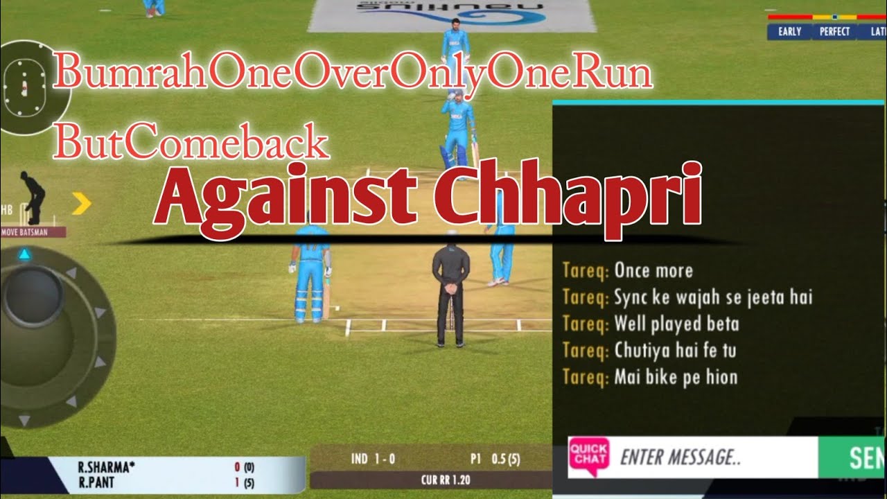 How to play Against Chhapri|real cricket 22 batting tips and bowling ...