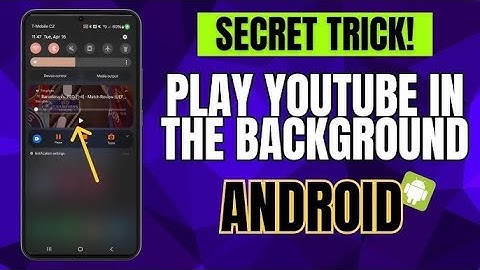 Vivaldi Browser | Run Youtube in Background With Screen Off