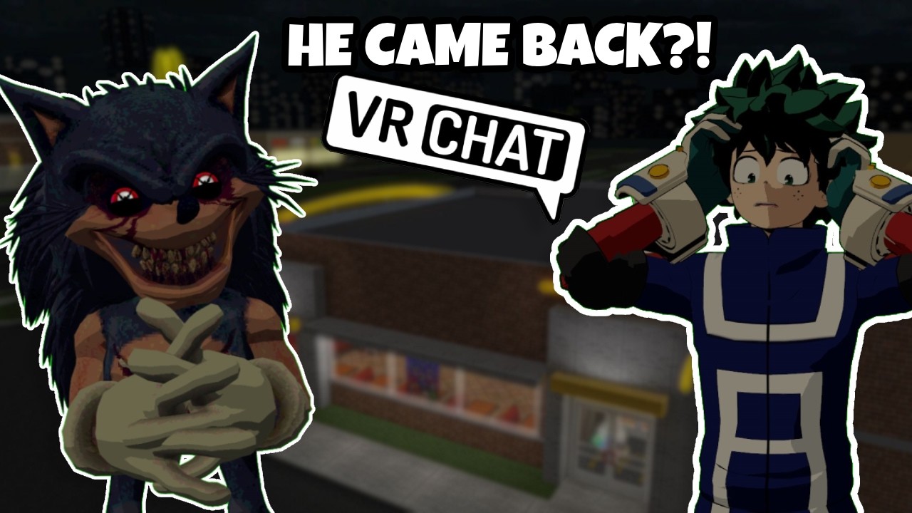 SONIC.EXE CAME BACK AND GOT A JOB?! (VRCHAT FUNNY MOMENTS)