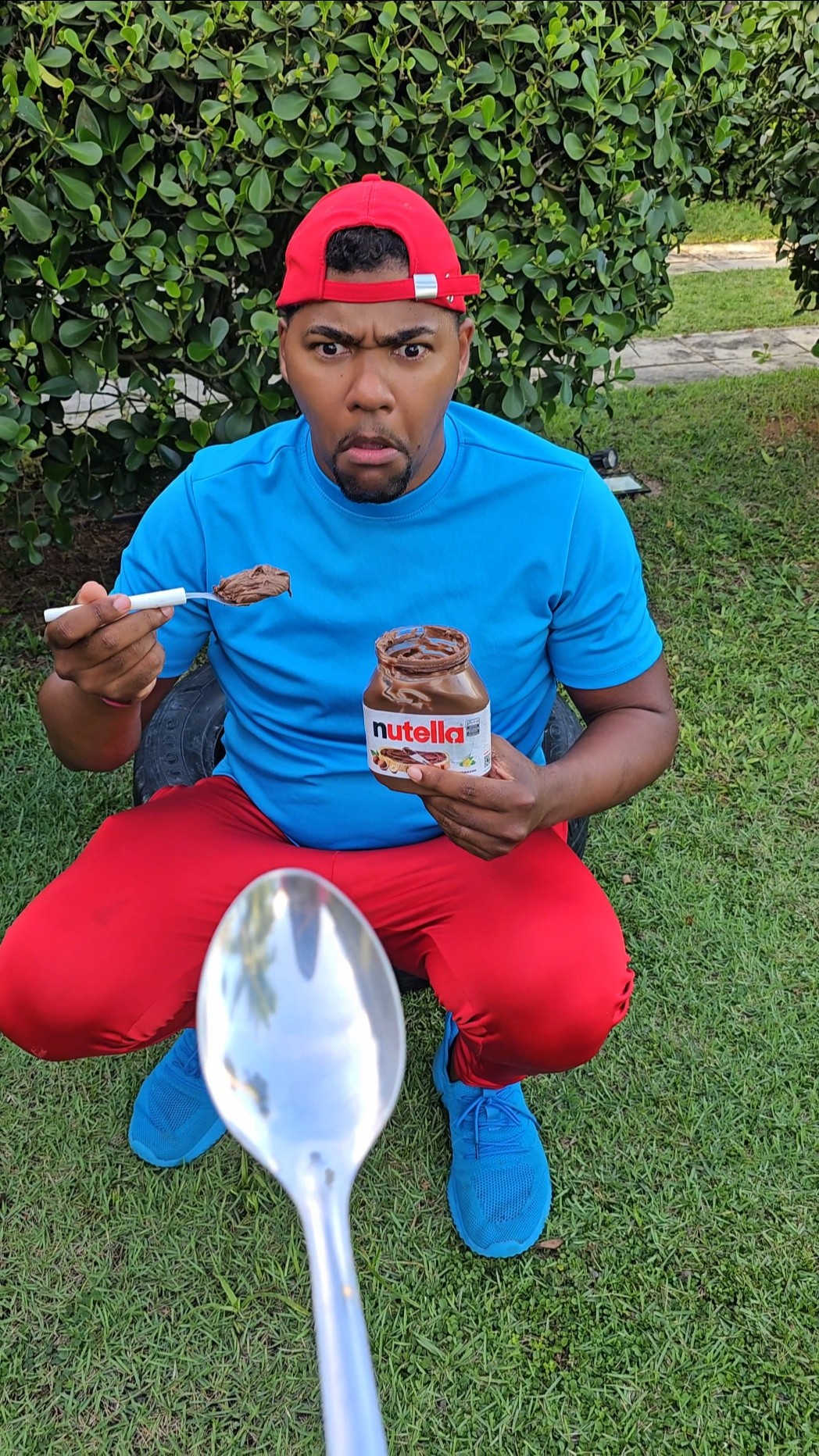 Spoon Of Nutella ???#funny #comedy #humor #memes #funnyvideo
