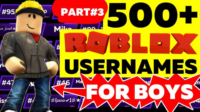 Roblox Usernames 2022 List, Cool Roblox Names, Roblox Slender, 100+ List Of  Roblox Usernames 2022, Aesthetic, Cute & More Usernames » Indian News Live