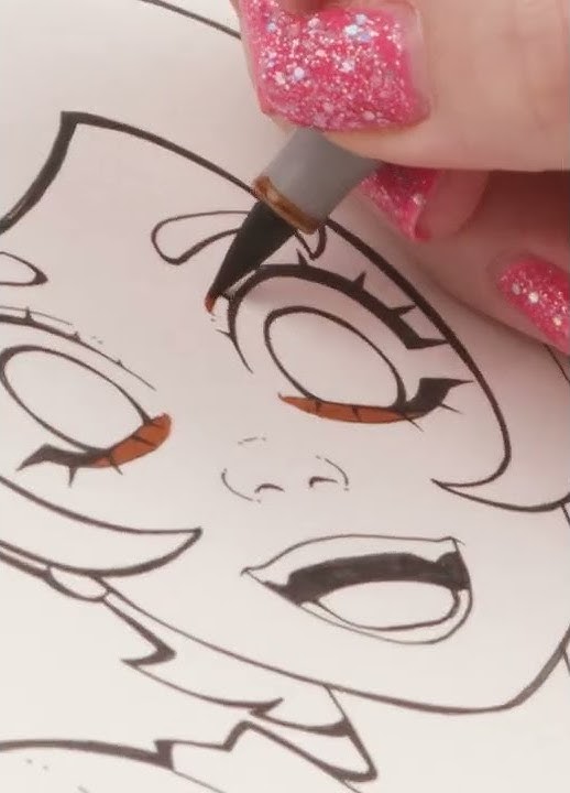 Drawing Luz from The Owl House