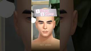 1 Sim base → 5 Sims  😳✨     #shorts #thesims4 #sims4 #sims4cas #sims4cc