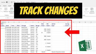 How To Track Changes In Excel Files