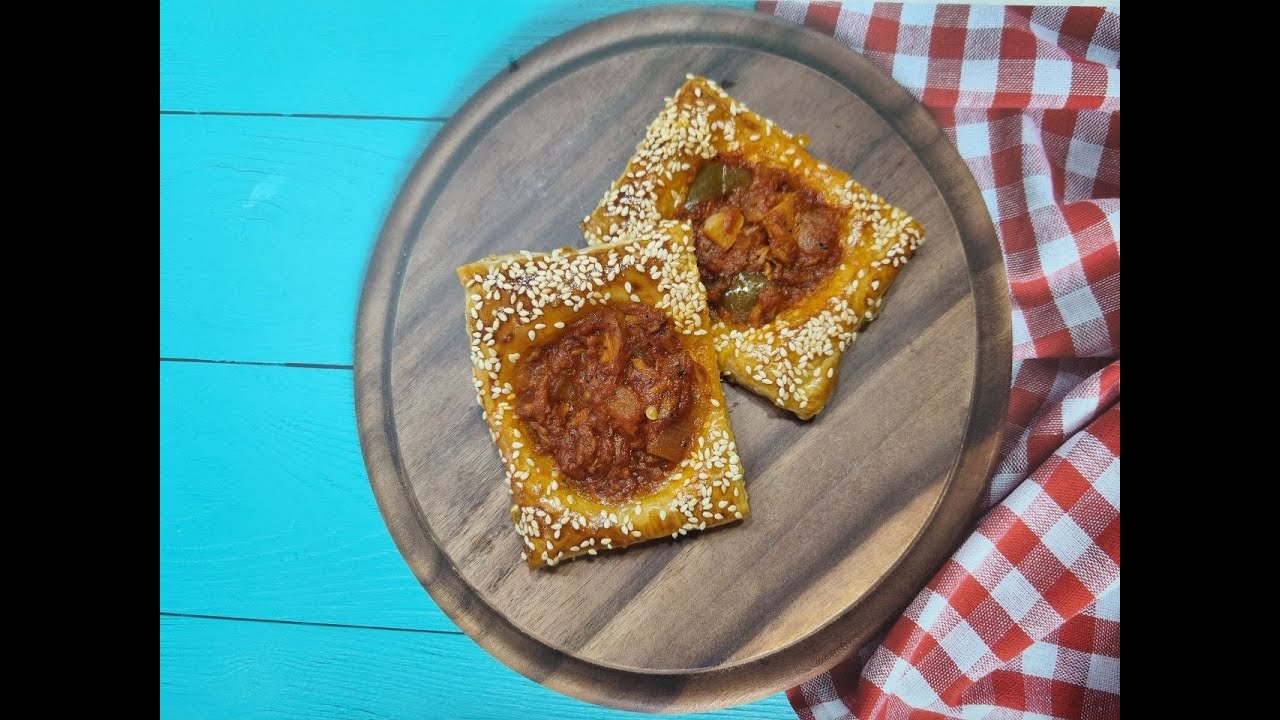 קונכיות בצק עלים ממולא בסלט טונה