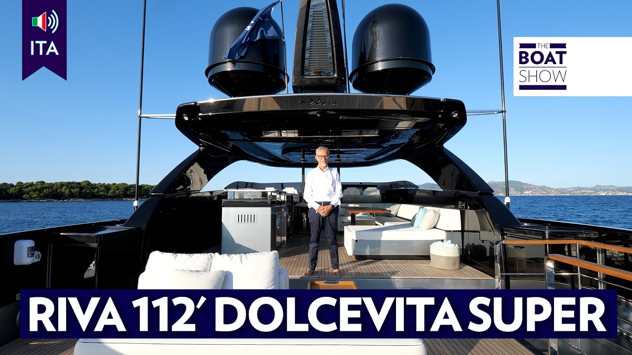 ⁣[ITA] Riva 112' Dolcevita Super - Prova e Tour Completo - The Boat Show