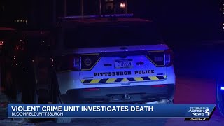 Pittsburgh police investigating man's death in Bloomfield