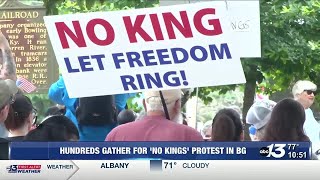 “No Kings” protests were held nationwide including downtown Bowling Green