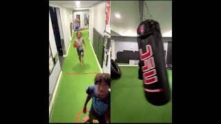 Live highlight From Football and Boxing Training with The Boys
