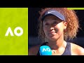 Naomi Osaka: "I was just guessing!" on-court interview (SF) | Australian Open 2021