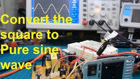 How to convert a Modified /Square wave inverter to Pure Sine