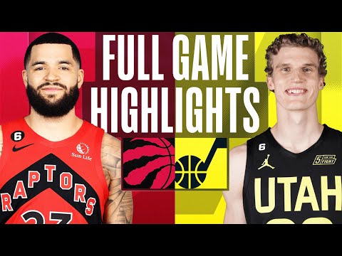 Raptors at jazz | full game highlights | february 1, 2023