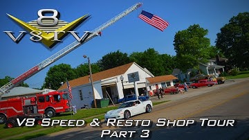 V8 Speed & Resto Shop Tour Video Part 3 of 3 V8TV