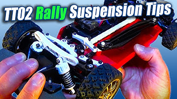 How To Modify Tamiya TT02 Suspension for Rally: Project TT02 Subaru WRC 2008