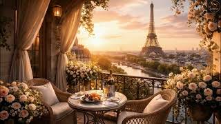 Parisian Balcony at Sunset | 1 Hour of Soft French Songs &amp; Ambient Music for Relaxing &amp; Focus