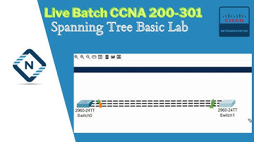 Spanning Tree Basic Lab | Packet Tracer Labs | CCNA