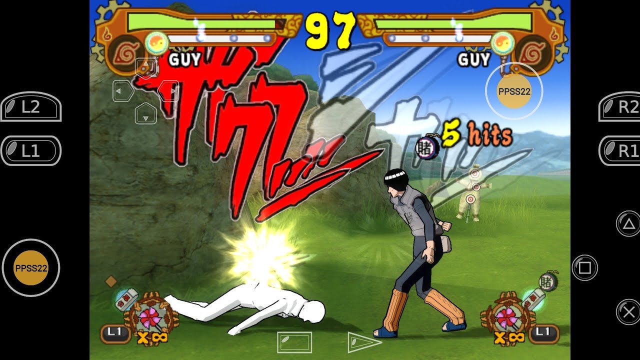 Naruto Shippuden ultimate ninja 5 - Android Mobile gameplay #1