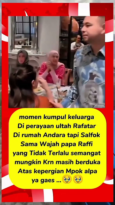 momen kumpul keluarga di perayaan ultah rafatar #rafathar #artist #viralshorts