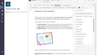 OneNote   Reviewing Student Work