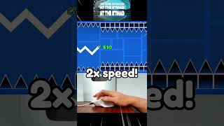 $1,000,000 Haaland Ha Ha Ha Wave Corridor in Geometry Dash! #shorts