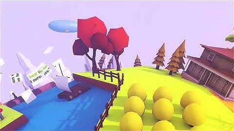 3D Lowpoly Planet Slideshow and Titles - After Effects Template