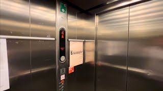 2003 Kone Monospace Mrl Traction Elevator Stockholm University Of The Arts, Stockholm, Sweden.