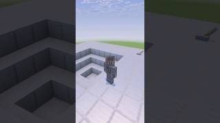 Simple 6x6 Double Vault Trap Door [Bedrock] #minecraft #tutorial #gaming