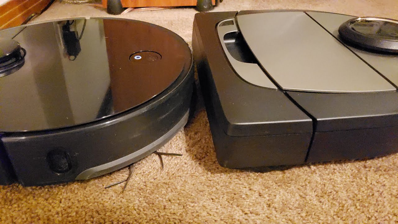 Roborock S4 vs. Neato D7 - Vacuuming Test on Tile - YouTube
