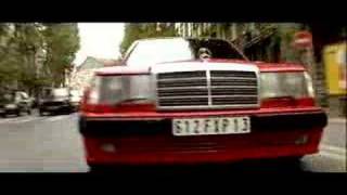 Taxi - French action comedy. Dueling Mercedes-Benz 500E W124 Car