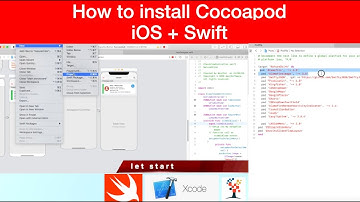 How to add pod in Xcode project || Install CocoaPods| pod file movies