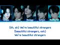 TOMORROW X TOGETHER TXT 투모로우바이투게더 Beautiful Strangers JAPANESE VERSION COLOR CODED LYRICS mp3