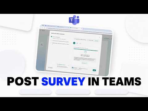 How to Send a Microsoft Forms Survey in Microsoft Teams