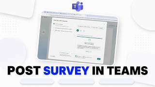 How to Send a Microsoft Forms Survey in Microsoft Teams