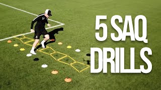 5 Speed & Agility Drills To Improve Your Game | Joner Football screenshot 4