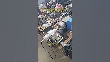 Could it be that the lathe has derailed?  😅😅😅#cncmachine #cncmachining #cnc #creative #diy #fyp