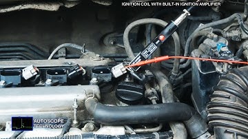 Autoscope Ignition Coil with Built in Ignition Amplifier testing